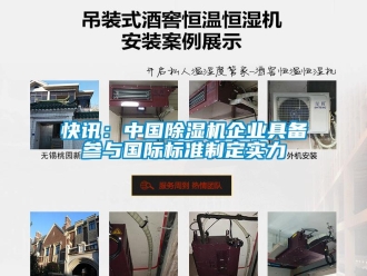 行業新聞快訊：中國除濕機企業具備參與國際標準制定實力