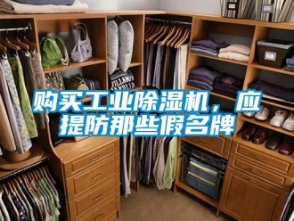 企業(yè)新聞購(gòu)買(mǎi)工業(yè)除濕機(jī)，應(yīng)提防那些假名牌