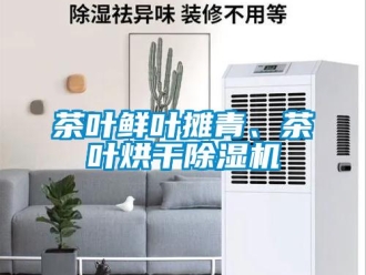 企業(yè)新聞茶葉鮮葉攤青、茶葉烘干除濕機(jī)