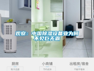 行業(yè)新聞?dòng)^察：中國除濕設(shè)備業(yè)為何不見巨無霸