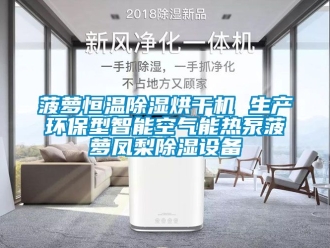 常見問題菠蘿恒溫除濕烘干機 生產環保型智能空氣能熱泵菠蘿鳳梨除濕設備