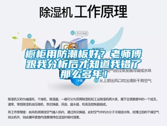 企業新聞櫥柜用防潮板好？老師傅跟我分析后才知道我錯了那么多年！