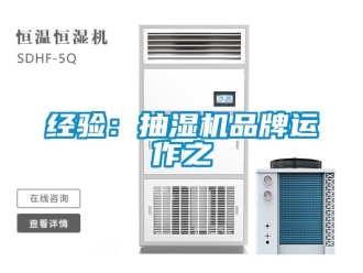 行業新聞經驗：抽濕機品牌運作之