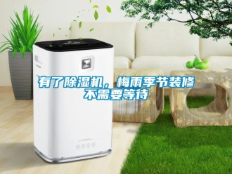 知識百科有了除濕機，梅雨季節裝修不需要等待