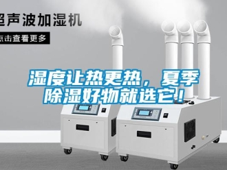 知識百科濕度讓熱更熱，夏季除濕好物就選它！