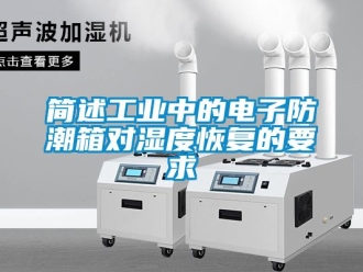 常見問題簡述工業中的電子防潮箱對濕度恢復的要求