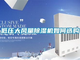 常見(jiàn)問(wèn)題低壓大風(fēng)量除濕機(jī)如何選購(gòu)