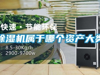 行業新聞除濕機屬于哪個資產大類