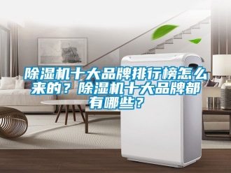 企業(yè)新聞除濕機(jī)十大品牌排行榜怎么來(lái)的？除濕機(jī)十大品牌都有哪些？