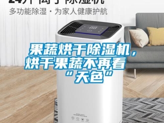 行業(yè)新聞果蔬烘干除濕機(jī)，烘干果蔬不再看“天色”