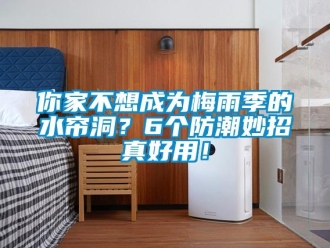 行業新聞你家不想成為梅雨季的水簾洞？6個防潮妙招真好用！
