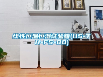 知識百科線性恒溫恒濕試驗箱(HS-TH-FS-80)