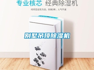 常見問題別墅吊頂除濕機