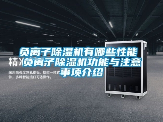 行業新聞負離子除濕機有哪些性能 負離子除濕機功能與注意事項介紹