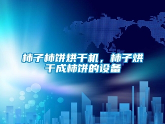 知識百科柿子柿餅烘干機，柿子烘干成柿餅的設備