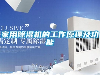 行業(yè)新聞家用除濕機的工作原理及功能