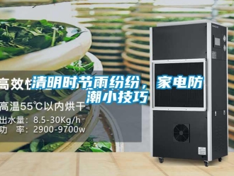 行業新聞清明時節雨紛紛，家電防潮小技巧