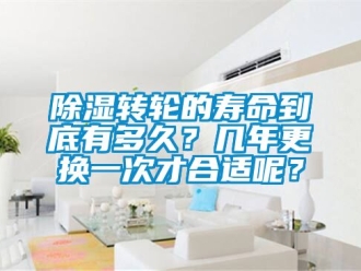 常見問題除濕轉(zhuǎn)輪的壽命到底有多久？幾年更換一次才合適呢？