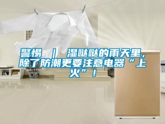 常見問題警惕 ｜ 濕噠噠的雨天里，除了防潮更要注意電器“上火”！