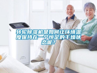 常見問題轉輪除濕機是如何讓環境溫度保持在一個恒定的干燥狀態呢？