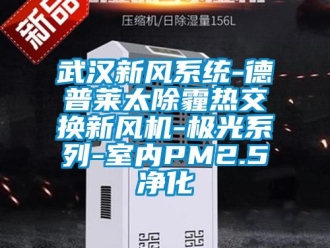 企業新聞武漢新風系統-德普萊太除霾熱交換新風機-極光系列-室內PM2.5凈化