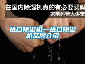 企業新聞進口除濕機—進口除濕機品牌介紹