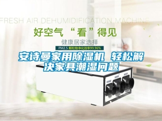 企業新聞安詩曼家用除濕機 輕松解決家具潮濕問題