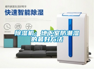 企業新聞除濕機：地下室防潮濕的最好方法