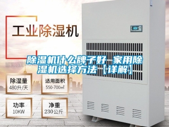 常見(jiàn)問(wèn)題除濕機(jī)什么牌子好 家用除濕機(jī)選擇方法【詳解】