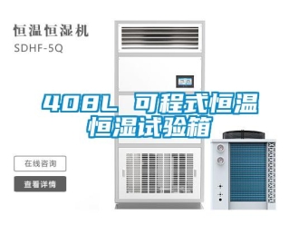常見問題408L 可程式恒溫恒濕試驗箱