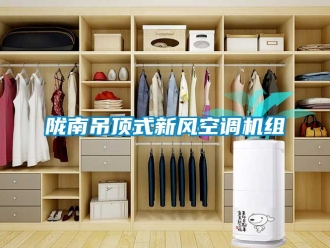 企業(yè)新聞隴南吊頂式新風(fēng)空調(diào)機組