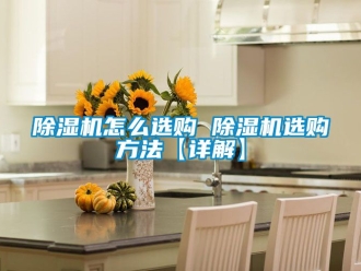 行業(yè)新聞除濕機怎么選購 除濕機選購方法【詳解】