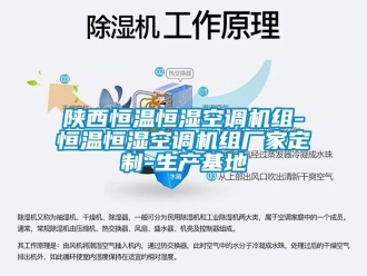 知識百科陜西恒溫恒濕空調機組-恒溫恒濕空調機組廠家定制-生產基地