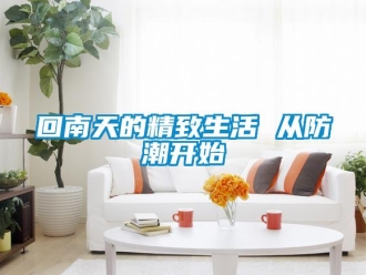 行業新聞回南天的精致生活 從防潮開始