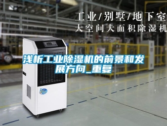 常見問題淺析工業(yè)除濕機(jī)的前景和發(fā)展方向_重復(fù)