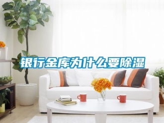 知識百科銀行金庫為什么要除濕