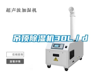 企業(yè)新聞吊頂除濕機(jī)30L／d