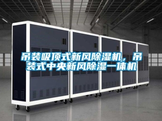 企業(yè)新聞吊裝吸頂式新風除濕機，吊裝式中央新風除濕一體機
