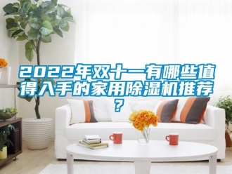 常見(jiàn)問(wèn)題2022年雙十一有哪些值得入手的家用除濕機(jī)推薦？