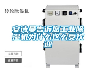 企業新聞安詩曼告訴您工業除濕機為什么這么受歡迎